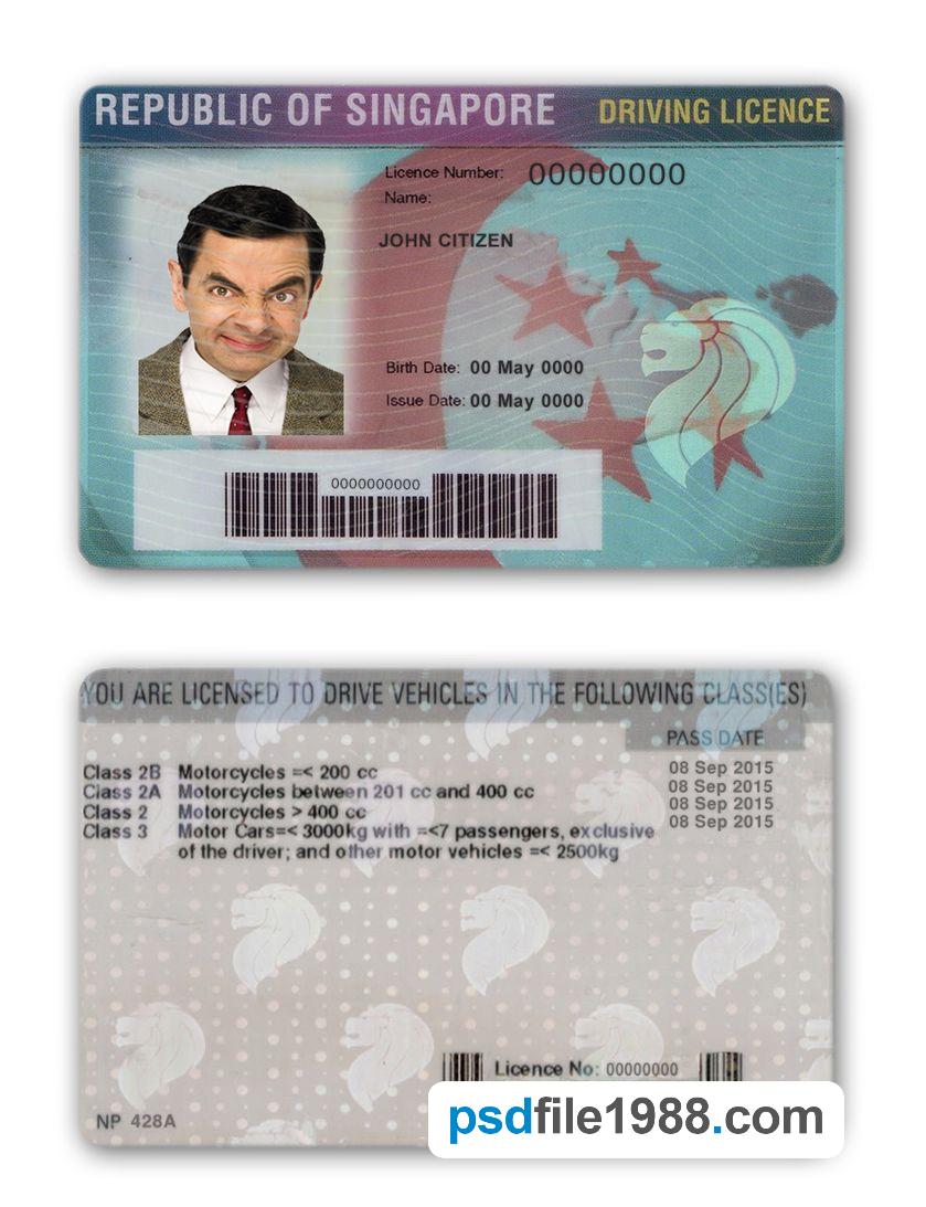 Singapore Driving License